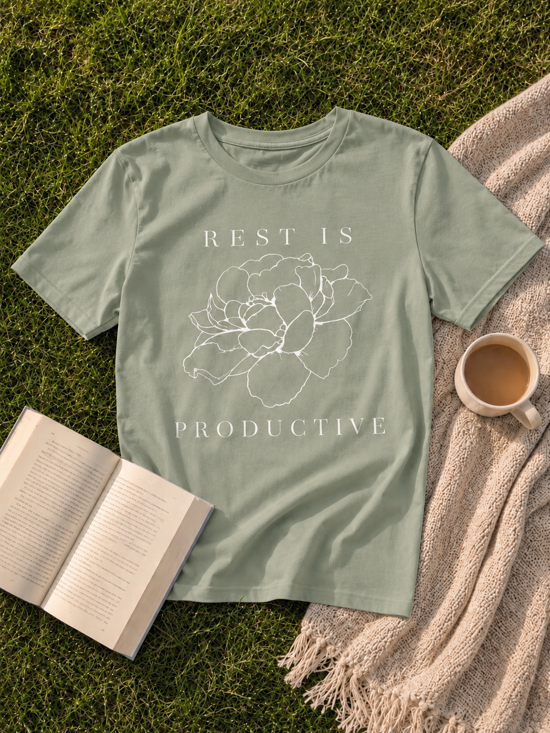 Rest Is Productive Tee
