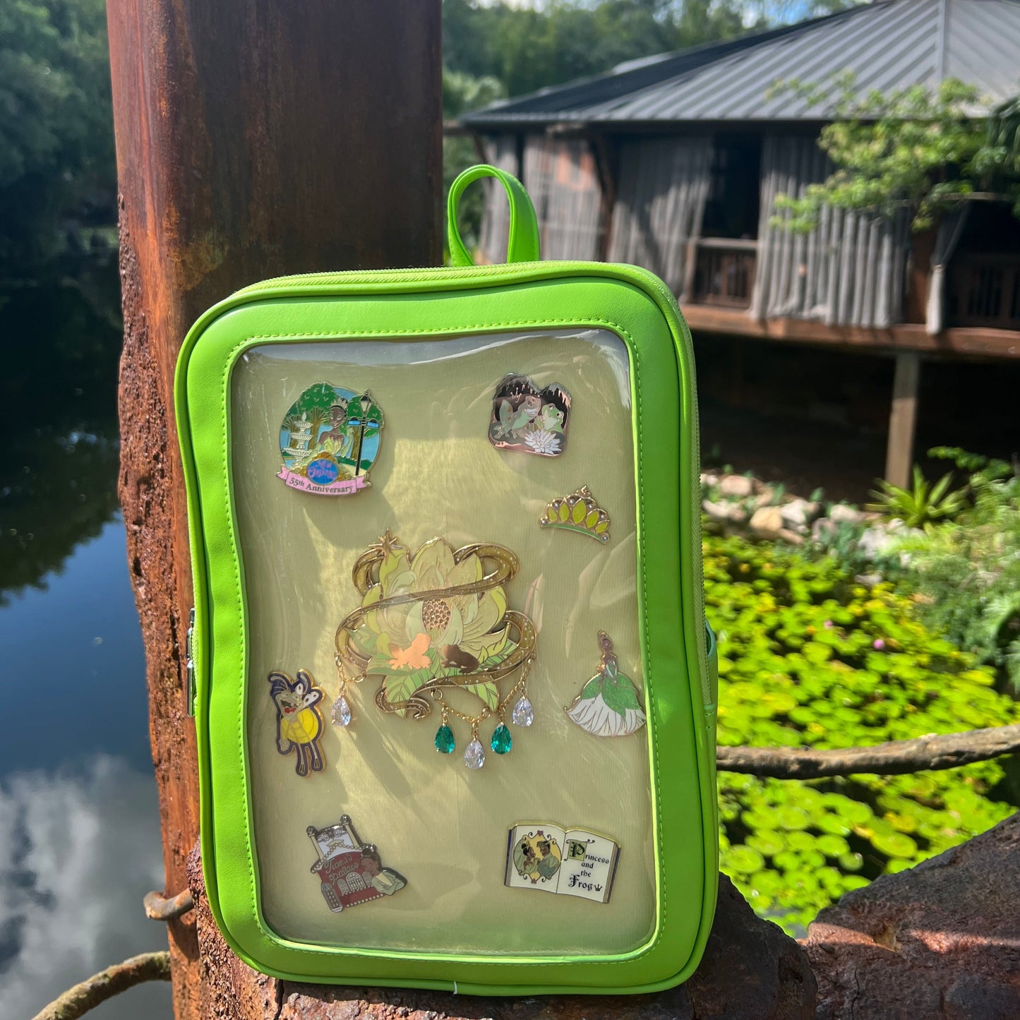 Mini Pin Backpack - Ambitious Green