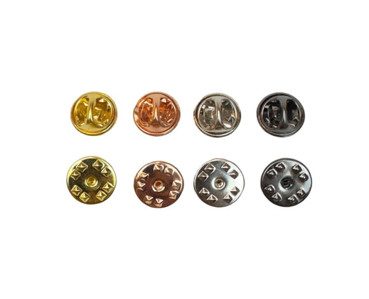 Butterfly Clutch Pin Back - 10 pieces