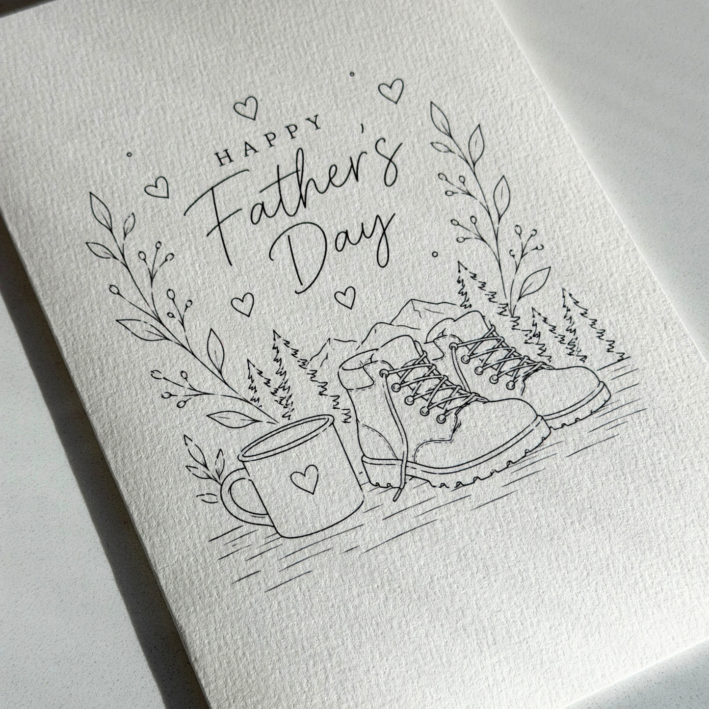 DIY Watercolor Card Digital Download - Fathers Day 002
