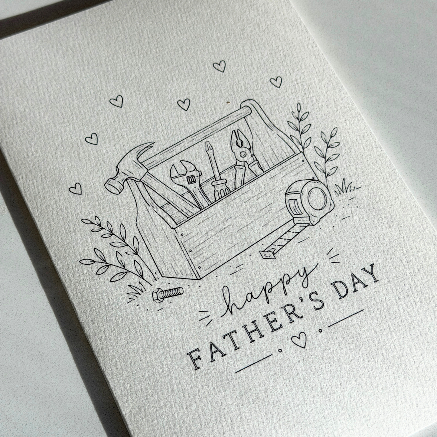 DIY Watercolor Card Digital Download - Fathers Day 004