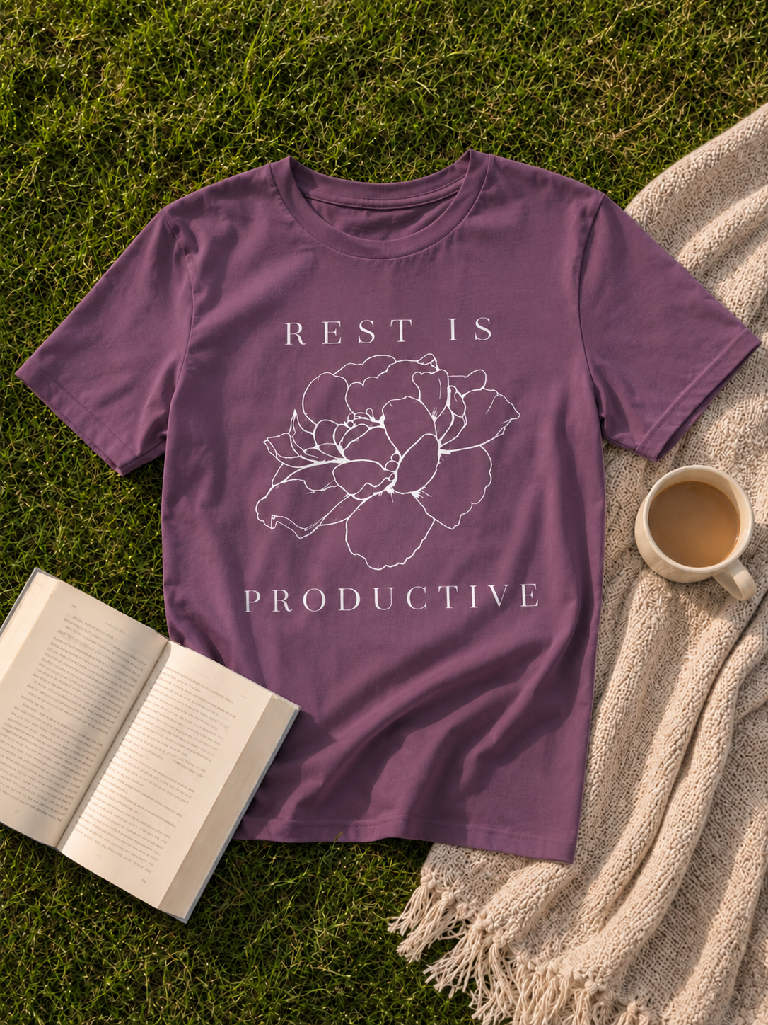 Rest Is Productive Tee