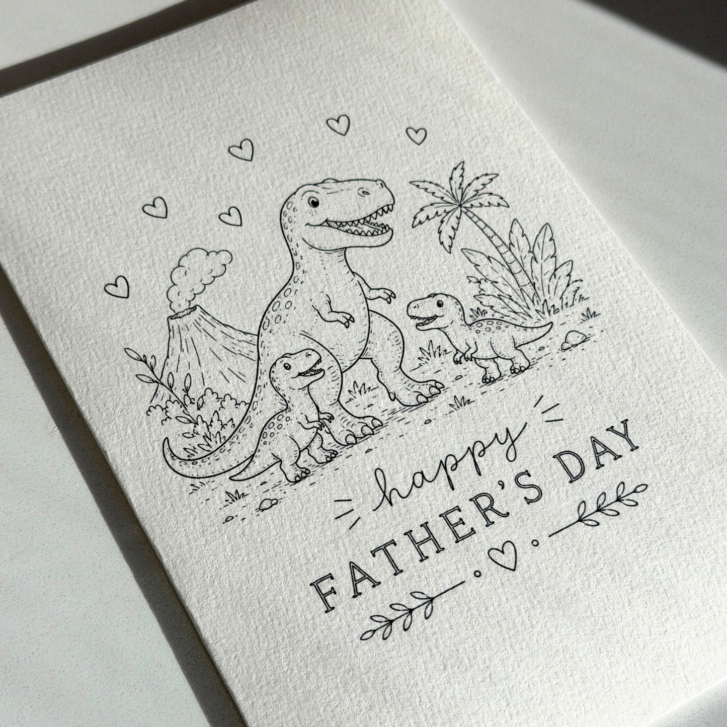 DIY Watercolor Card Digital Download - Fathers Day 012