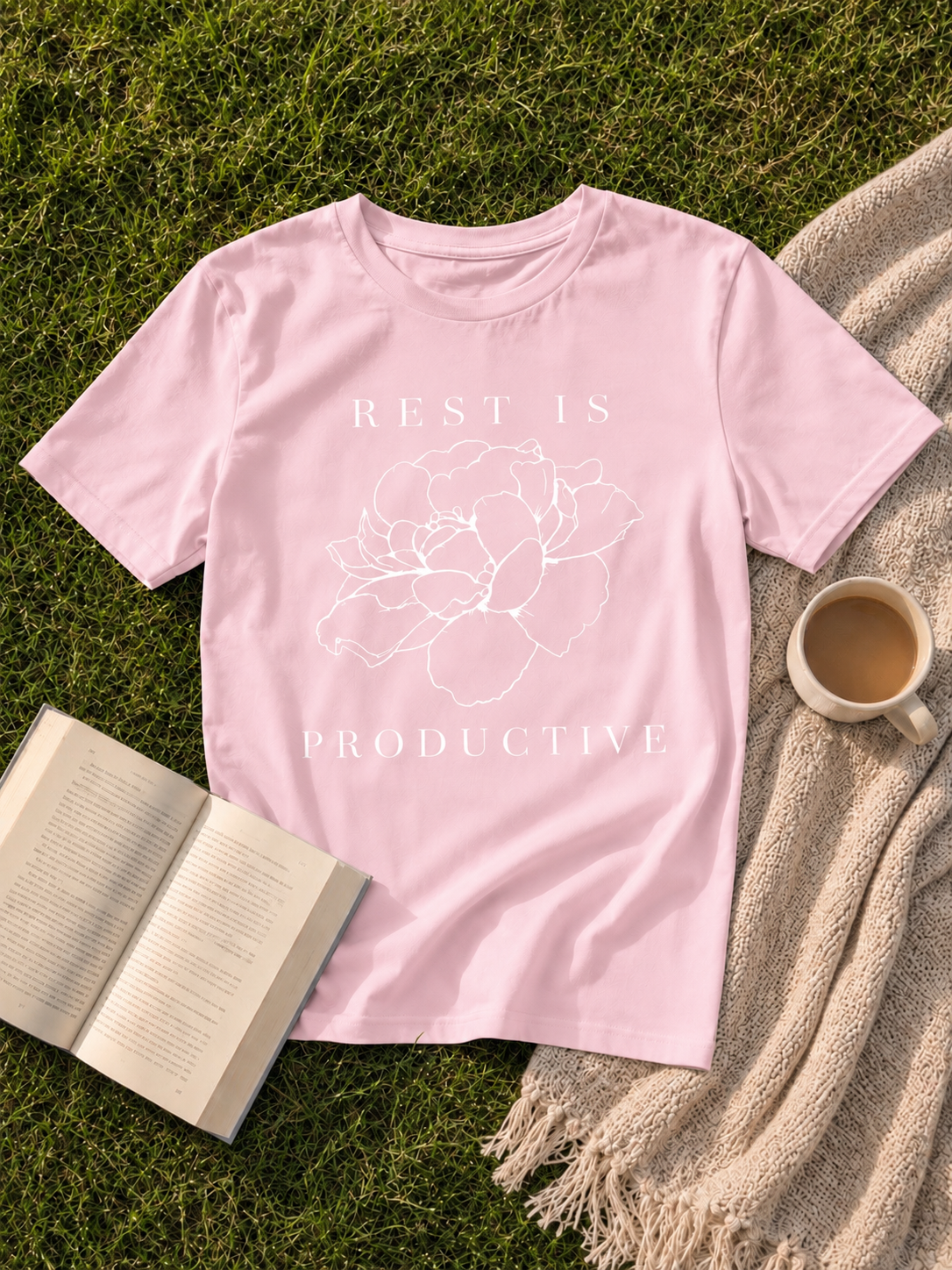 Rest Is Productive Tee