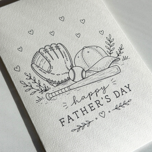 DIY Watercolor Card Digital Download - Fathers Day 005