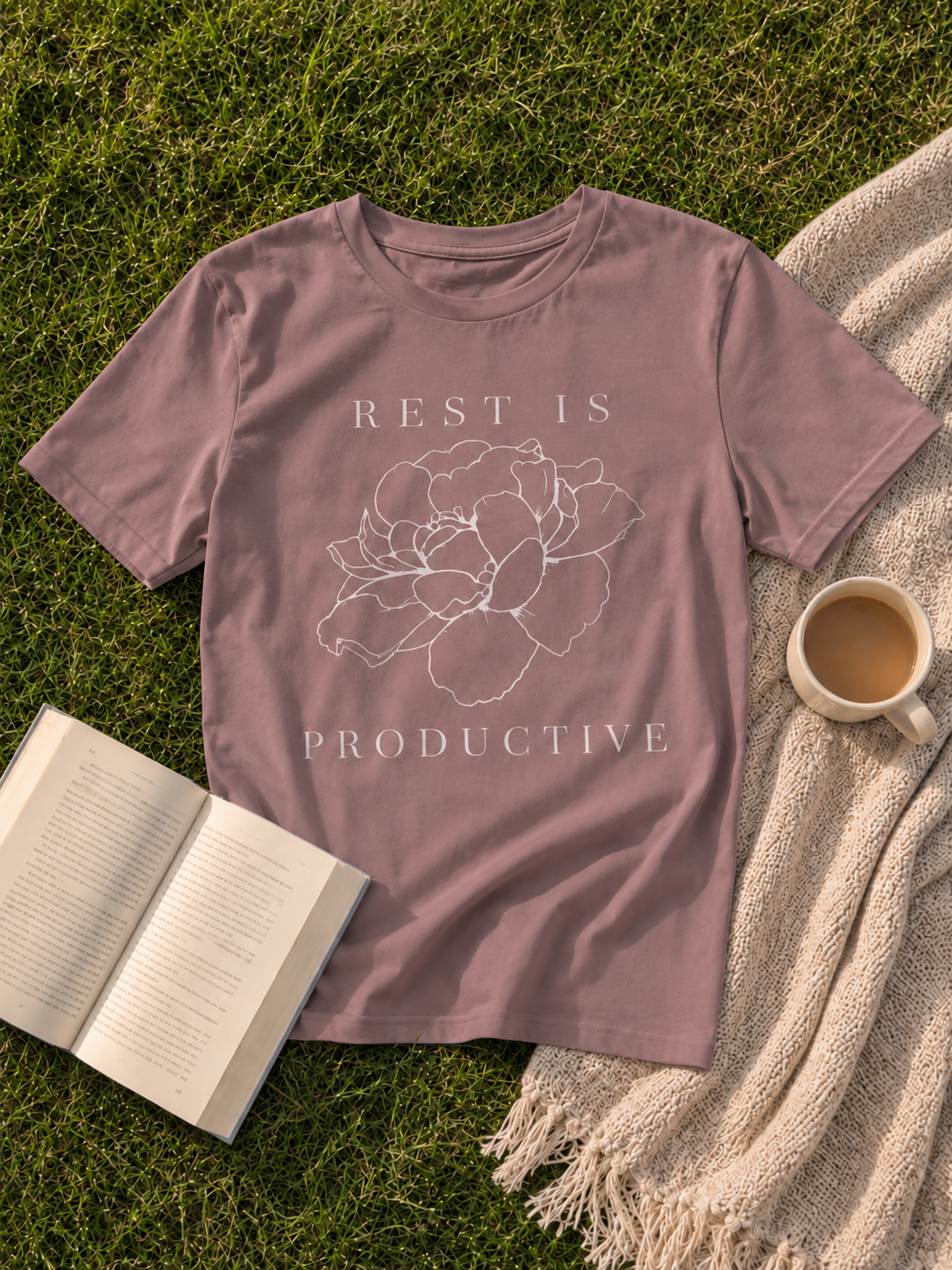 Rest Is Productive Tee