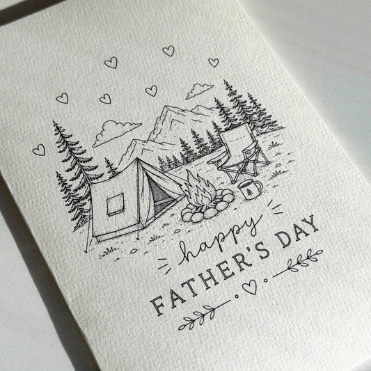 DIY Watercolor Card Digital Download - Fathers Day 010