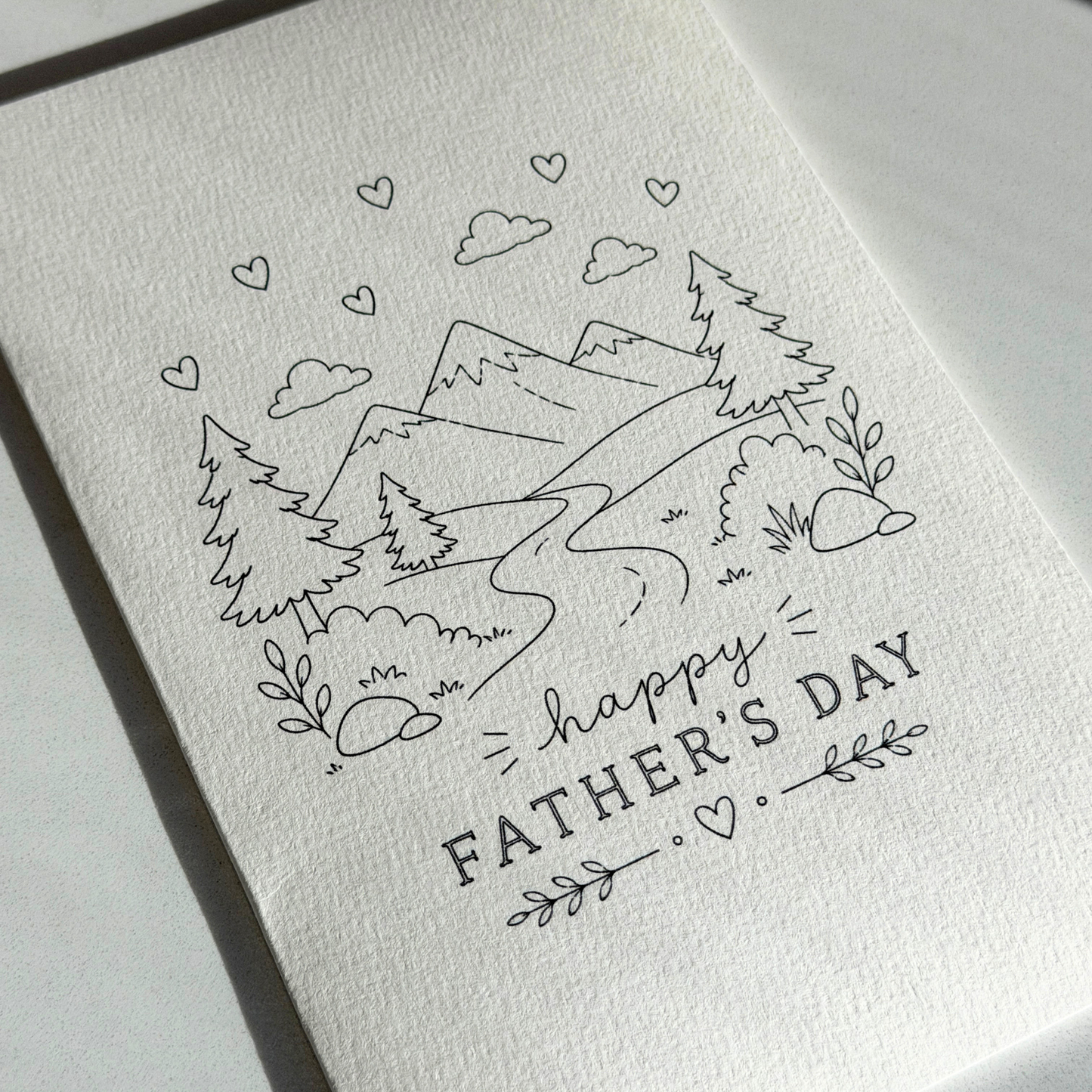 DIY Watercolor Card Digital Download - Fathers Day 011