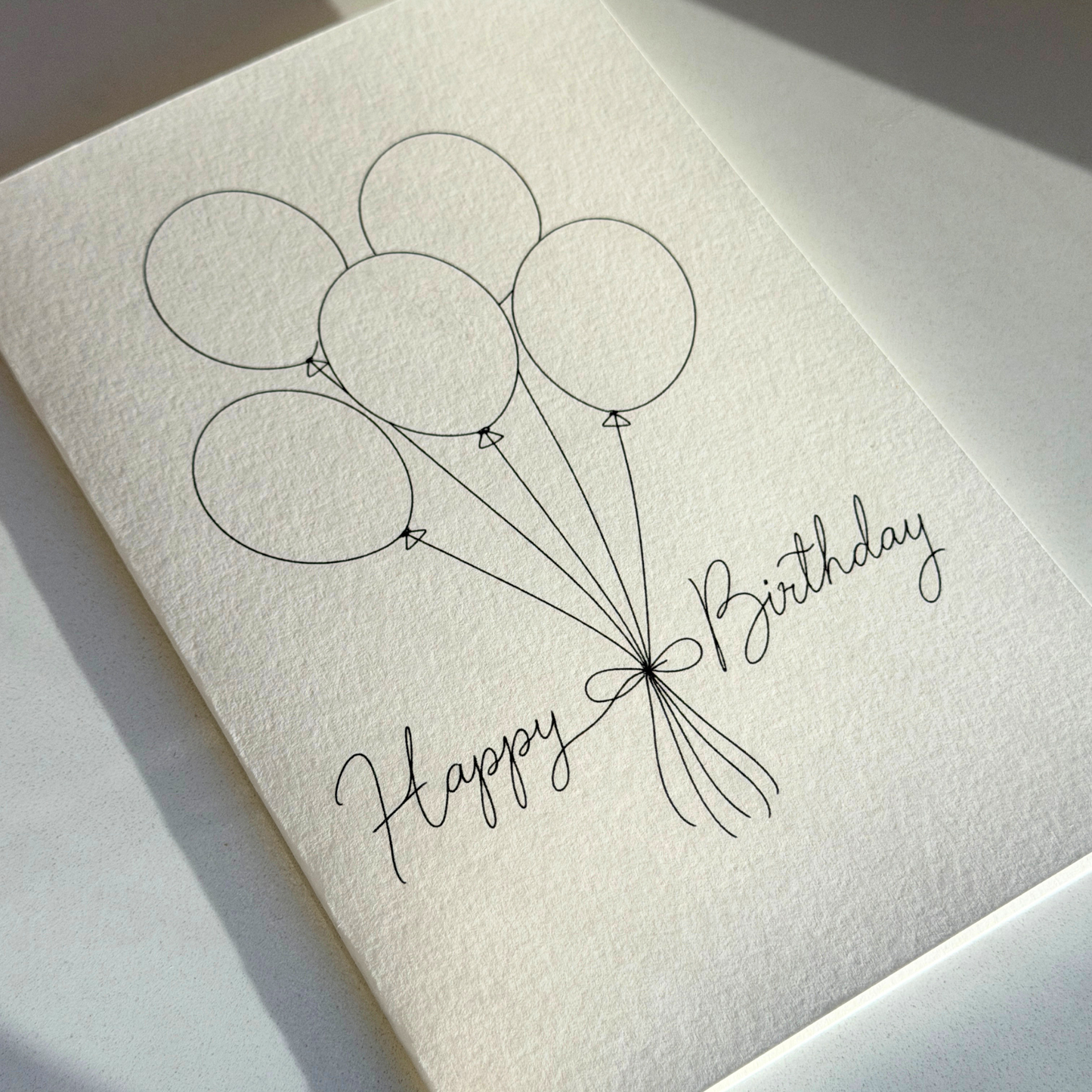DIY Watercolor Card Digital Download - Happy Birthday 001