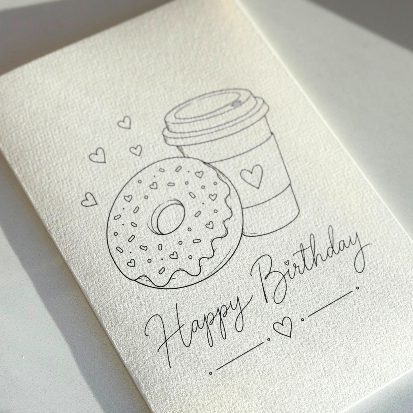 DIY Watercolor Card Digital Download - Happy Birthday 010