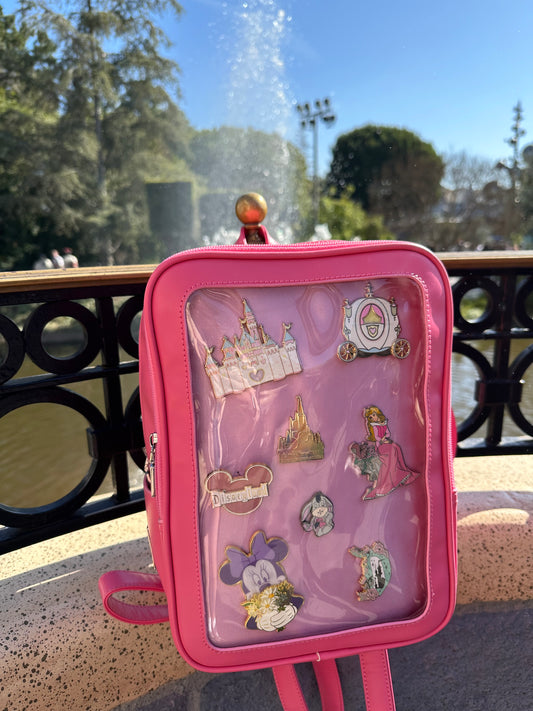 Mini Pin Backpack - Dream Pink