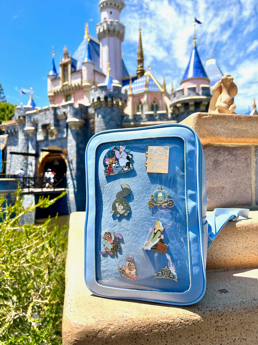 Mini Pin Backpack - Fairy Tale Blue